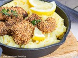 Nuggets de poulet et purée au parmesan