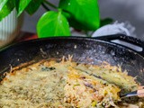 One pot orzo crémeux aux poireaux et fromage