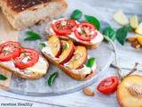 Pain aux tomates confites et tartines salées