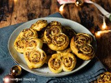 Palmier aux tomates séchées et olives