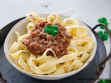 Pâte à la bolognaise maison