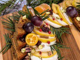 Planche de fromages apéritif de Noël