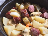 Potée auvergnate au poulet et Diot de Savoie