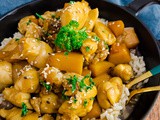 Poulet et butternut au soja sucré