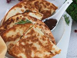 Quesadillas aux légumes et au Comté