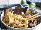 Ramen au tempeh et légumes