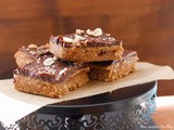 Shortbread millionnaire vegan aux cacahuètes