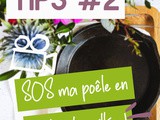 Sos ma poêle en fonte est rouillée
