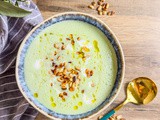 Soupe de concombre froide au yaourt