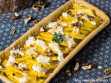 Tarte de rutabaga au chèvre et miel