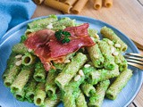 Tortiglioni au pesto de brocolis