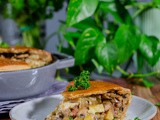 Tourte au fromage et pomme de terre