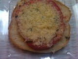 Baked Tomato & Garlic Bread