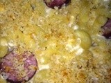 Beer Mac & Cheese With Sausage