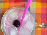 Blackberry Italian Cream Soda