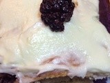 Blackberry Sweet Rolls With Lemon Icing