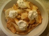 Caramel Pear Nachos