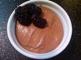 Chocolate Raspberry Ricotta Mousse