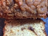 Cinnamon Streusel Banana Bread