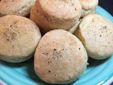 Cracked Black Pepper & Parmesan Biscuits