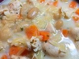 Creamy Cannellini Chicken Soup