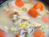 Creamy Turkey Vegetable Soup