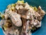 Crock Pot Beef Stroganoff