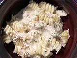 Crock Pot Chicken Alfredo