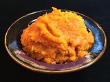 Crock Pot Mashed Apple Sweet Potatoes