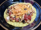 Crock Pot Mexican Chicken Tostadas