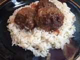 Dr Pepper Meatballs