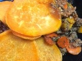 Ground Beef & Sweet Potato Bake