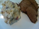 Italian Beef Roast and Smoked Gruyere Smashed Potatoes