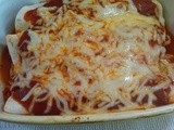 Italian Chicken Enchiladas