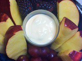 Lemon Yogurt Fruit Dip