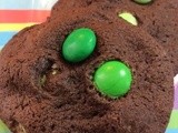 Mint m & m Chocolate Cookies