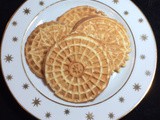 Orange Pizzelles