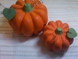 Papier Mache Pumpkins