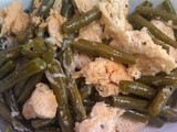 Parmesan Chicken & Green Beans