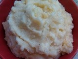 Parmesan Mashed Cauliflower & Potatoes