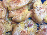 Parmesan Smashed Potatoes