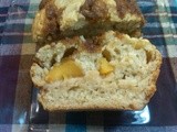 Peach Coffee Cake Muffins