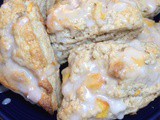 Peaches n' Cream Scones