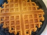 Pumpkin Waffles & Cinnamon Syrup