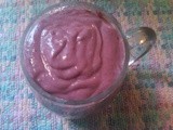 Raspberry Nutella Smoothie