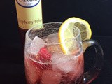 Raspberry Wine Spritzers