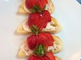 Strawberry Bruschetta