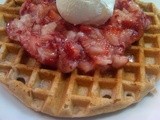 Strawberry Waffles