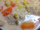 Tuscan Chicken & Corn Chowder