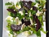 Beetroot - mozzarella salad
